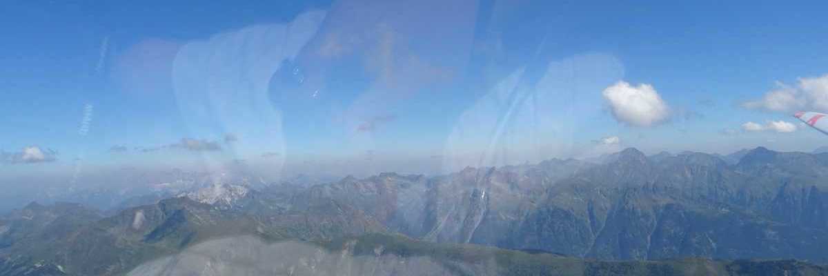 Flugwegposition um 09:46:23: Aufgenommen in der Nähe von Gemeinde Tweng, Tweng, Österreich in 2630 Meter